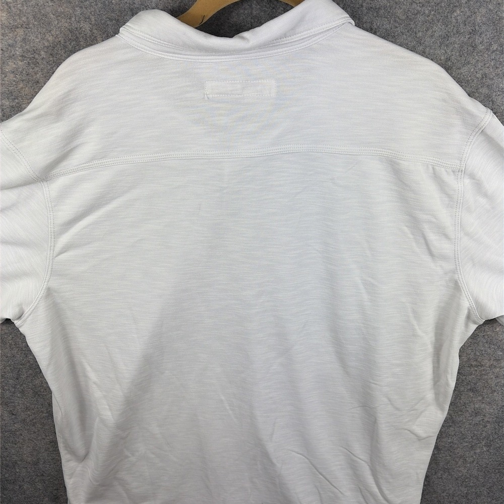 Tommy Bahama Polo Shirt Mens 2XL White Embroidered Polo Golf Casual - Picture 10 of 10
